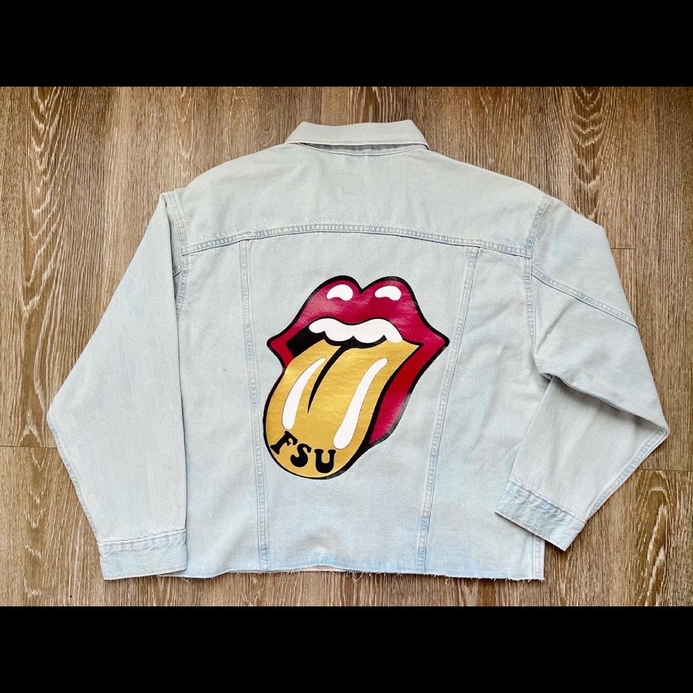Florida state university Jean jacket